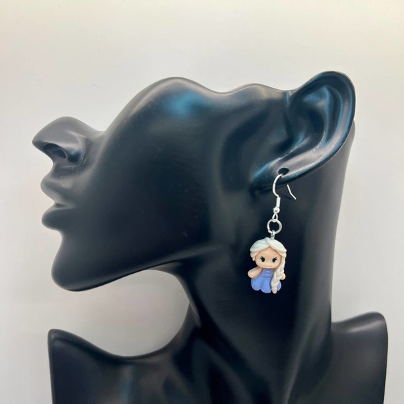 Princess Earrings - Disney Inspired Earrings - Frozen & Cinderella Earrings - Picture 10 of 10